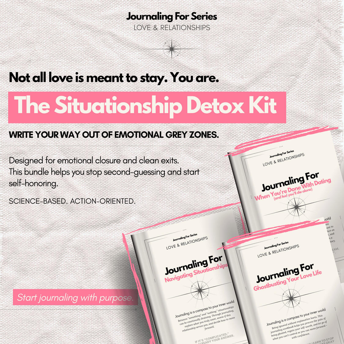 Journaling For | The Situationship Detox Kit